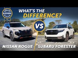 2025 Nissan Rogue Vs 2025 Subaru Forester | What's the Difference?