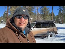 Snow Storm Abandoned Vehicles Everywhere I am Eating Chilli