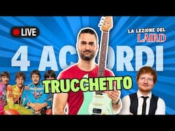 dai BEATLES a ED SHEERAN: il Trucco dei 4 ACCORDI per scrivere canzoni | Lezioni Chitarra LLDL 20