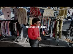 this is what slanging vintage clothes at the rosebowl flea market is like