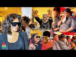 Beautiful actress Nadia Buari, Zynnel Zuh, Adzorlolo console Roselyn Ngissah at her late mum’s 1week