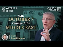 How October 7 Changed the Middle East | Yigal Carmon | WEBINAR SERIES