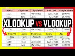 Mastering XLOOKUP Vs VLOOKUP Function In Excel