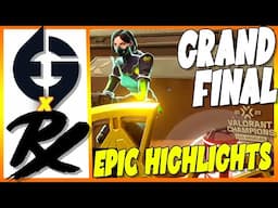 GRAND FINAL! EG vs PRX Match Highlights  - Valorant Champions 2023
