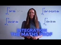 The Maths Prof: Definite Integration
