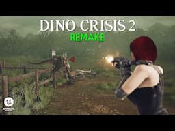DINO CRISIS 2 REMAKE First Gameplay Demo | New Survival Horror Action Shooter with Deadly Dinosaurs
