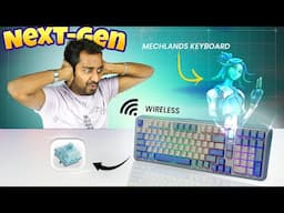 Mechlands Vibe 99 - BIG *Vertical Screen* WIRELESS Mechanical Keyboard 🤯 | Best Gaming Keyboard ?