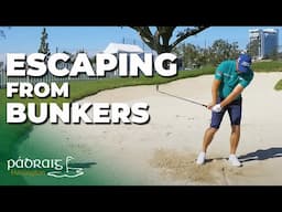 How to Escape Bunkers | Achieving a Single Figure Handicap | Padraig Harrington