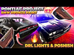 Toyota Mark 2 Convert Into Pontiac Gets BMW Bronze Paint | Interior Poshish & Modifications