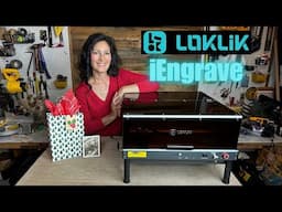 The Ultimate Laser Engraver for Woodworkers Small Businesses & Crafters LOKLik iEngrave Review Setup