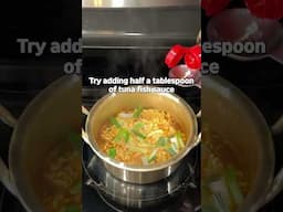 Want to Eat Ramen Like Koreans? Try These 3 Easy Tips!💛#shorts