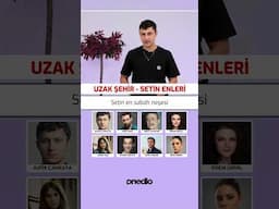 Uzak Şehir Dizisi Setin Enleri 😂 Alper Çankaya Seçiyor 😂 Sinem Ünsal #shorts #shortsvideo