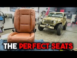 Best Leather Seats for our 2025 Jeep Wrangler