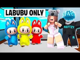 We Entered a LABUBU ONLY SLEEPOVER Party..(Brookhaven)