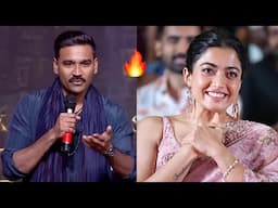 Dhanush & Rashmika Hilarious Fun @ Kuberaa Movie Pre-Release Event| Daily Culture