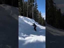 The forecast? Slushy with a chance of side hits 🏂
