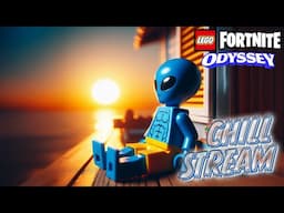👽 👑 Chilling in my LEGO Fortnite Odyssey world. Come hang out! 👑 👽