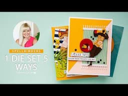 Can You Make 5 Different Cards With One Die Set?