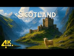 Scotland 4K | Breathtaking Nature & Relaxing Music for Stress Relief