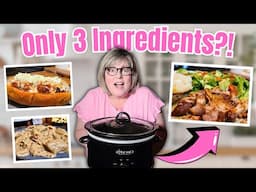 3 Dump & Go Crockpot Meals (SO Easy, It Feels Like Cheating!)