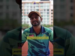 ONLY Malaysian at the 2023 World Athletics Road Running Championships!