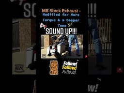 More Power & Better Sound -- M8 Stock Exhaust Mod with Thunder Torque Inserts™