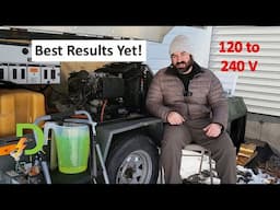 Most efficient generator to recharge batteries (that I've tested)