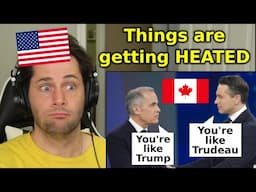 American Reacts to Canadian Leader's Debate