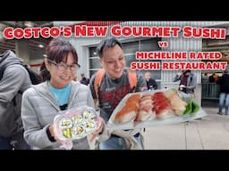 Costco's New Authentic Sushi in North America Vs Luxury Sushi Restaurant