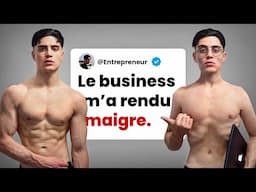 J'ai perdu 15kg à cause de l'entrepreneuriat.