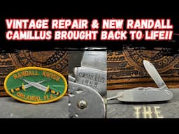 Vintage Repair & New Randall – 1958 Camillus Brought Back to Life!