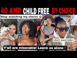 MERCY!😱 THE CHILD FREE BY CHOICE MOVEMENT: THE FEAR & HATRED OF CHILDFREE WOMEN + REGRETS | TIKTOK