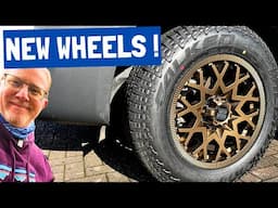 We fit ROGUE ALLOYS ALL TERRAIN WHEELS & TYRES to our Campervan - Falken Wildpeak AT3WA