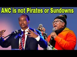 Fikile Mbalula Slamming the Patrice Motsepe for President call.