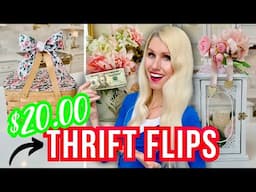 CAN MY $20 *THRIFT HAUL* Be FLIPPED Into HIGH END HOME DECOR?