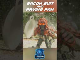 LET ME COOK! 🍳🥓 (Bacon Ghillie + Frying Pan Only!) #shorts