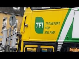 Cheering Up Dublin Commuters on a Dull & Rainy Tuesday afternoon in Ireland