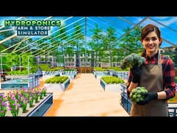 Unlocking Steroids for Our Plants! | Hydroponics Farm & Store Simulator | Ep 7
