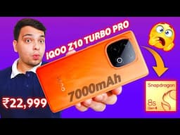 iQOO Z10 Turbo Pro - SD 8S GEN 4 @ ₹22,999 🔥 New Flagship Killer 🔥
