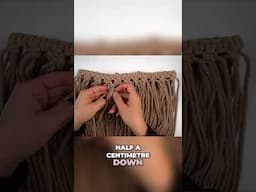 Easy Square Knot Macrame Tutorial: Perfect Straight Knots!