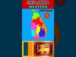 9 Provinces of Sri Lanka 🇱🇰 | #srilanka #provinces
