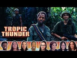 Reactors Reacting to "WHAT DO YOU MEAN YOU PEOPLE!" | Tropic Thunder (2008)