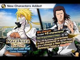 Karakura Battle Halibel and Stark Bleach Brave Souls