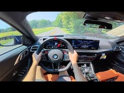 2026 BMW M4 Competition Convertible: POV Drive, Walkaround and ASMR