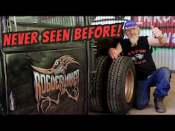 Hand painted truck doors with a difference! Signage for the Rat Rod.