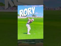 RORY MCILROY IRON SWING! ! #golf #video #shorts #golftips #golfswing #diy #power #champion #games