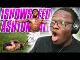 Deji Reacts To IShowSpeed VS Ashton Hall Race