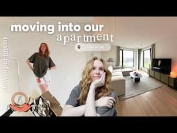 moving vlog | moving into our dream utrecht apartment