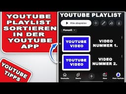 YouTube Playlist sortieren Android - In der YouTube App
