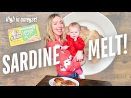 SARDINE MELT - Make a tasty sandwich with canned sardines for an omega 3 boost!